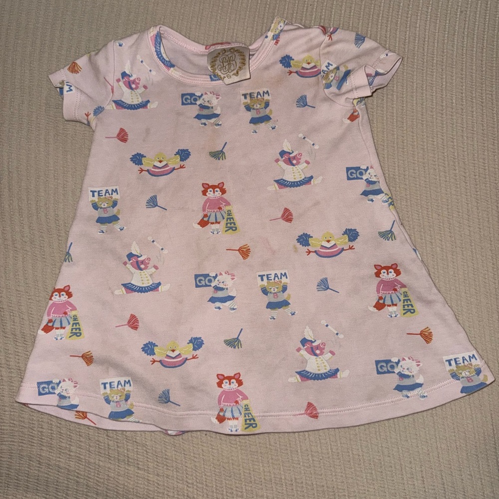 Tbbc Cheerleader Print Dress